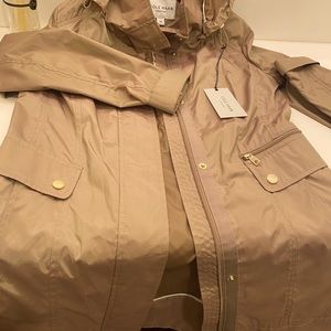 Cole Haan Signature Hooded Raincoat